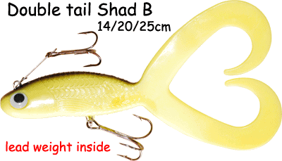 Double tail shad B